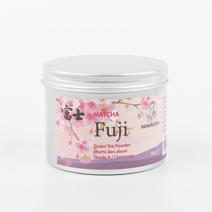 

Mahavita Matcha Fuji pure green tea powder ceremonial grade bubuk Teh hijau
