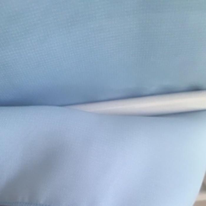 Bebas Ongkir BABY BLUE Hijab Pollycotton Hijab Sqare ( Hijab Warna Baby Blue / Hijab Warna Ice Blue