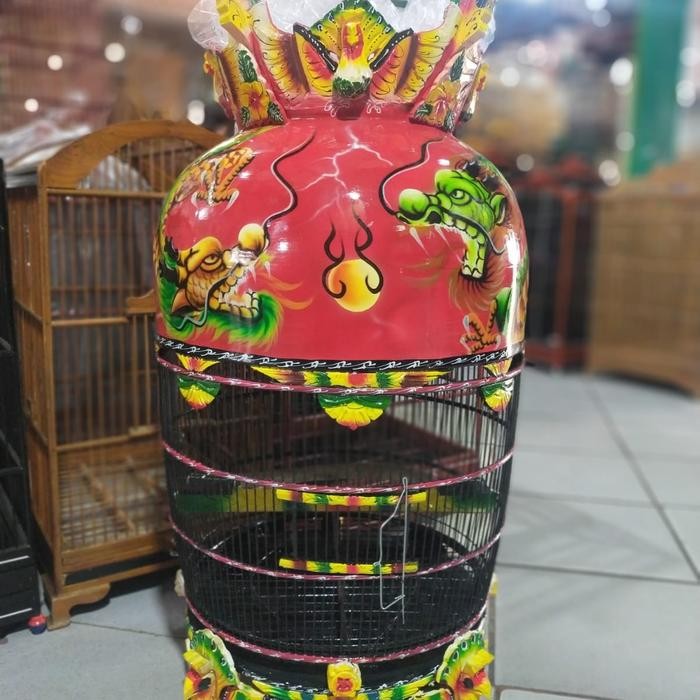 Kandang burung perkutut mahkota super naga
