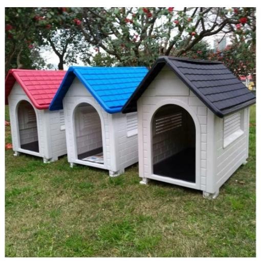 Rumah Kandang Anjing Outdoor Plastik Jumbo