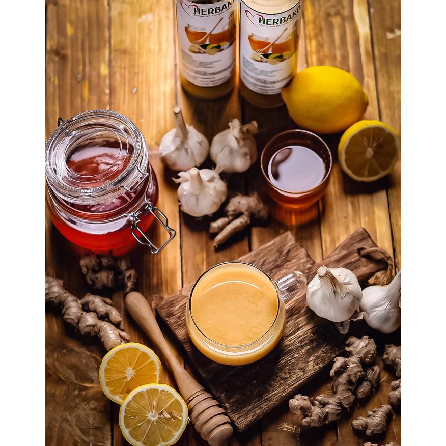 

Hekol (Paket 2 Botol) Jus Bawang Putih Lemon Jahe Merah Cuka Apel Madu Kayu Manis Juice