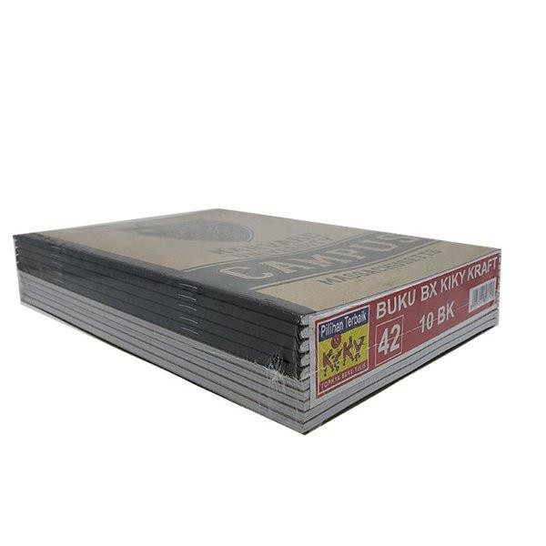 

Buku Tulis Kiky Boxy 42 Lembar Kraft Isi 10 Buku