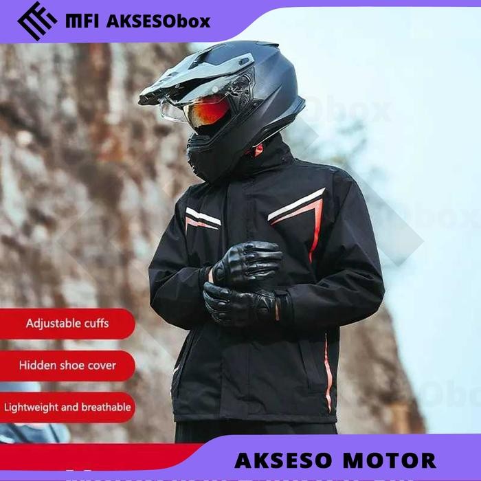 Jas hujan pria jas hujan motor keren setelan baju celana jas hujan setelan motor jas hujan motor