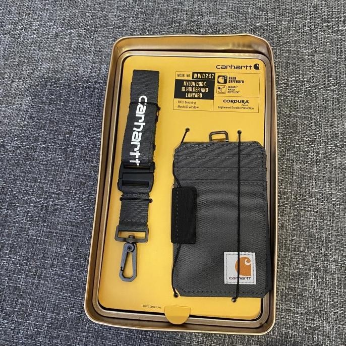 

LANYARD CARHARTT CANVAS NYLON DUCK GREY / ABU ABU DIJAMIN ORIGINAL