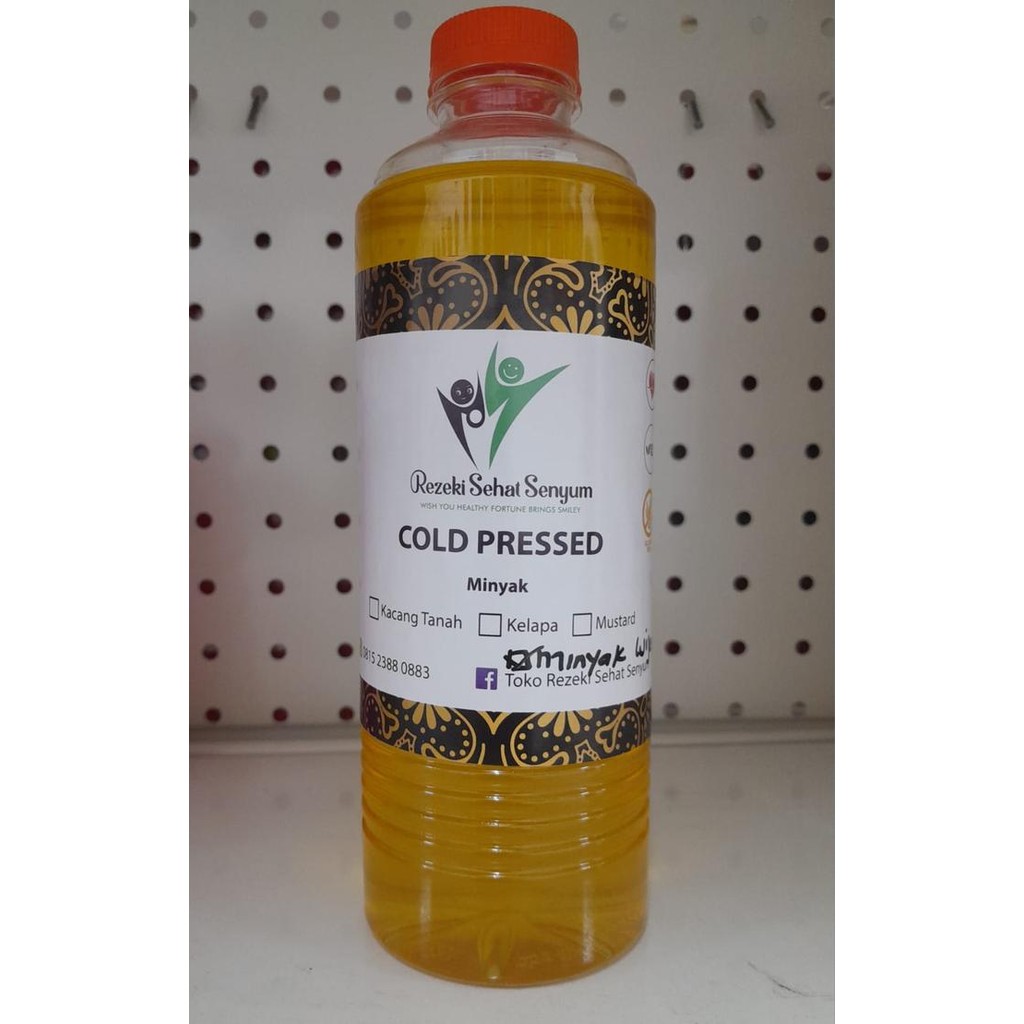 

Osyak.Mart Minyak Cold Pressed - Wijen Sesame/Cocunut/Ground Nut Oil 450Ml