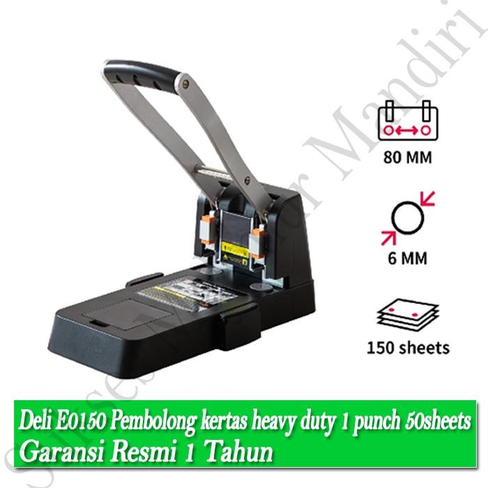

Promo Deli Pembolong Kertas Heavy Duty 1 Punch 150Sheets Tekanan Lebih Ringa Terjamin
