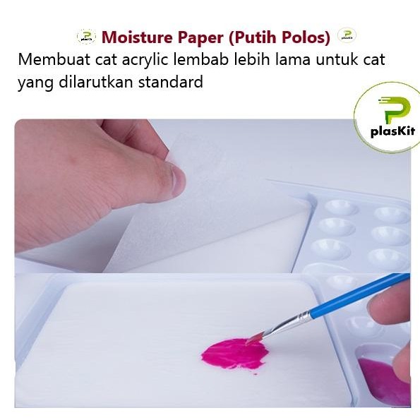 

Promo Wet Palette Combo Set / Wet Painting Palette Set And Parts ( Moisture Paper , Hydrophilic