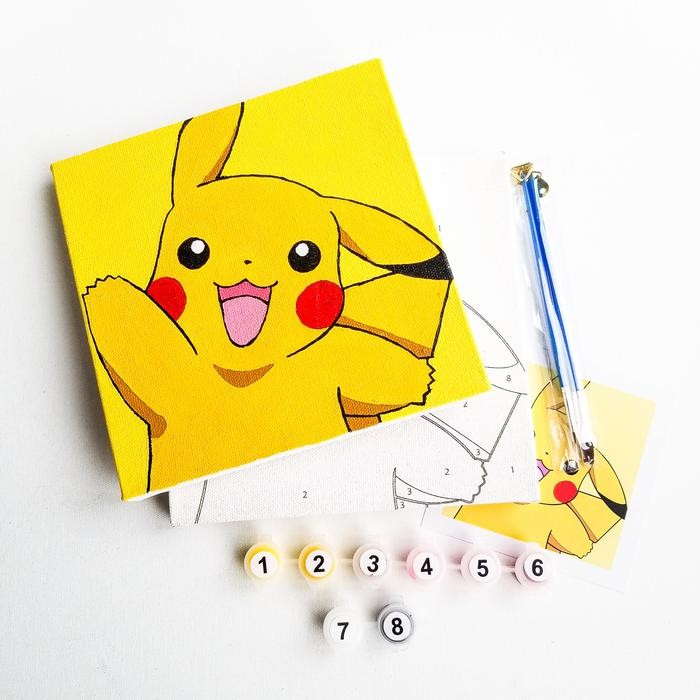 

Promo Paint By Number 20X20Cm With Wooden Frame / Diy Painting / Painting K Sale