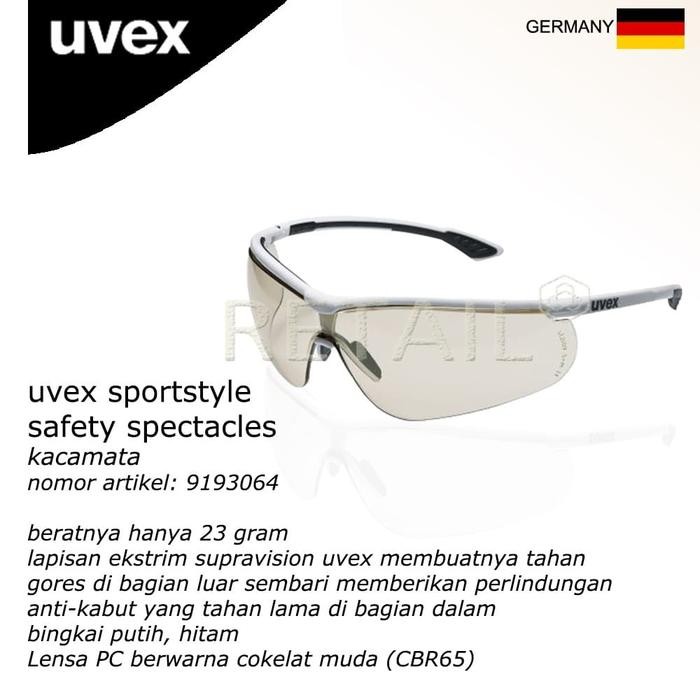 Uvex Sportstyle Safety Spectacles 9193064