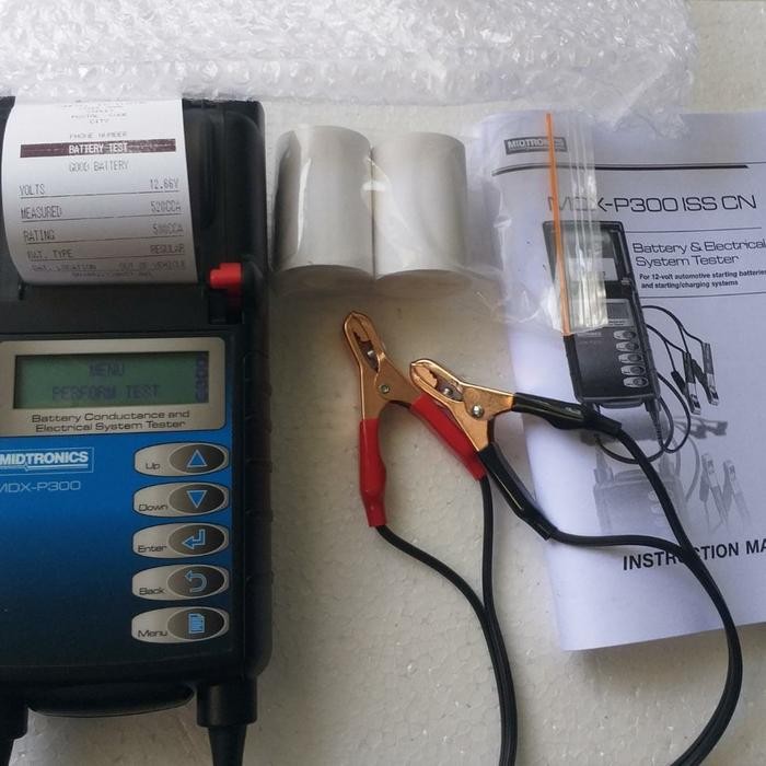 Termurah MIDTRONICS mdx p300 battery tester (ready stock langsung kirim)