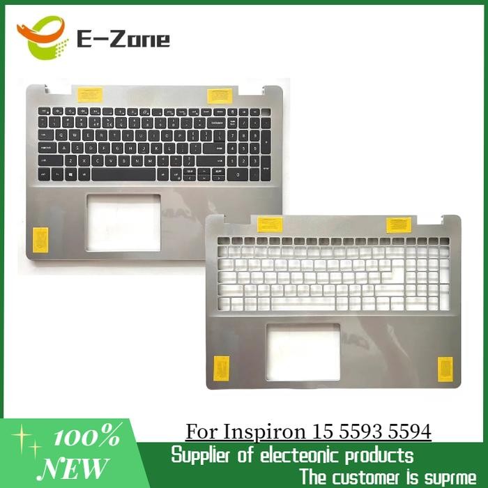 New For Dell Inspiron 15 5000 5593 Laptop Upper Case Palmrest Cover keyboard 07G0RN 7G0RN