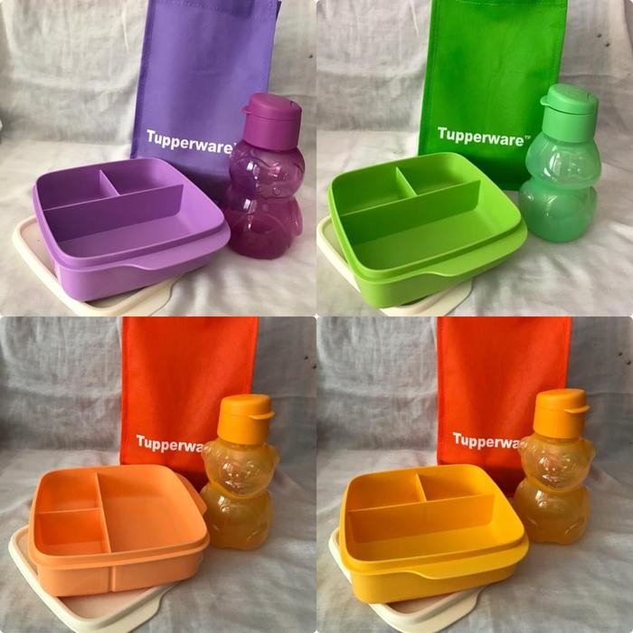 paket Eco Bottle kids Tupperware 350ml