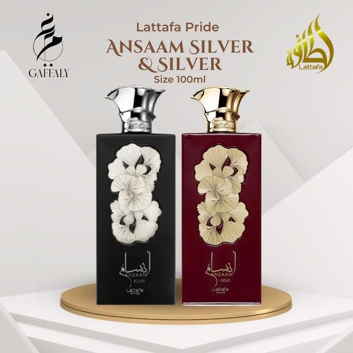 Lattafa Pride Ansaam SIlver & Ansaam Gold Eau de perfume 100ml