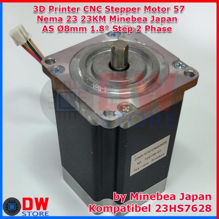 TERLARIS.. Stepper Motor 57 Nema23 Nema 23 Stepping 23KM 23PM CNC Milling Router Laser Cutting 3D