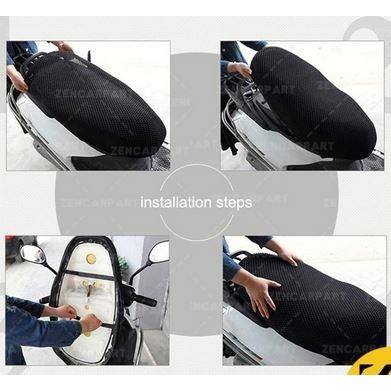 (Expert) SARUNG JOK SEPEDA MOTOR cover alas duduk jaring universal tahan panas