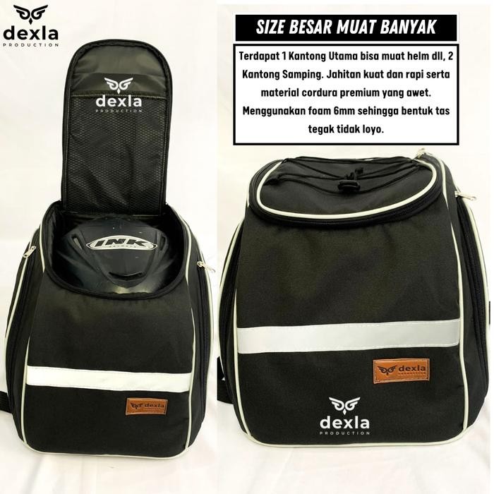 (Expert) Tas Box Motor Touring Ojol Tas Motor Jumbo Ukuran Besar Free Raincover