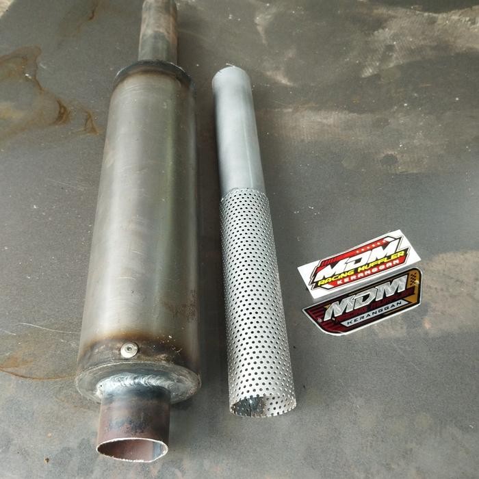 Tabung Kondoman Knalpot Matic Saringan Stengah Pnp Tabung Cms Mdm Zrc