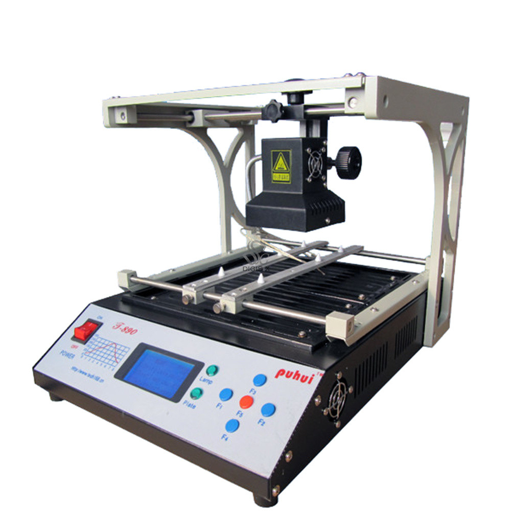 PROMO   T-890 T890 BGA Double Digital Infrared Station BGA/IRDA/IFR/SMD/SMT WELDER Basic Solder Stat