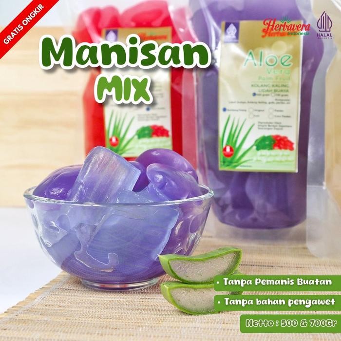 

Manisan Kolang Kaling Aloe Vera Lidah Buaya Mix