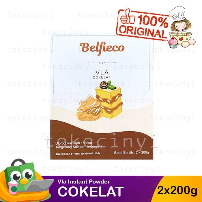 

Belfieco Vla Coklat/ Cokelat (2x200gr)