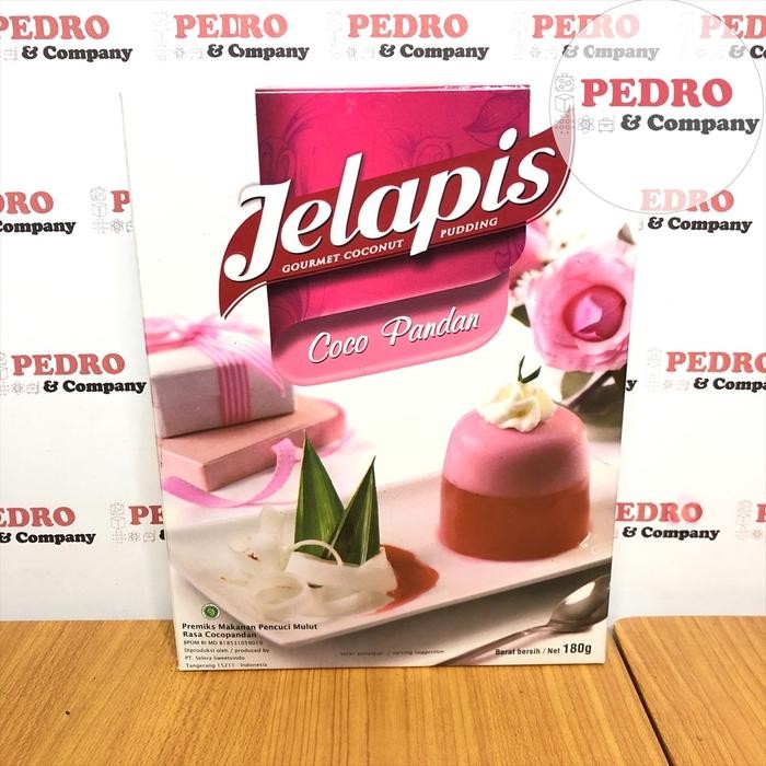 

Jelapis pudding coco pandan 180 gram - agar agar2