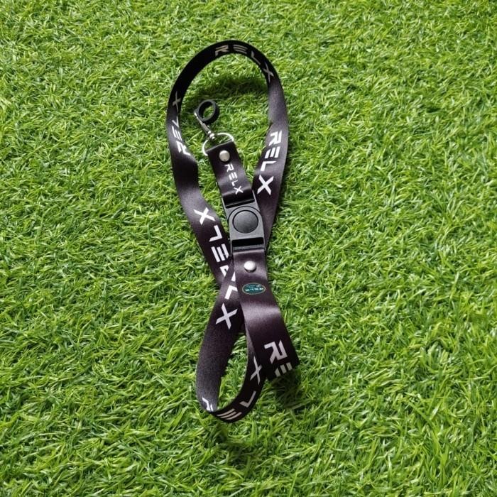 

Ready- Lanyard Gantungan Tali Relx Free Karet Kalung Tali Premium