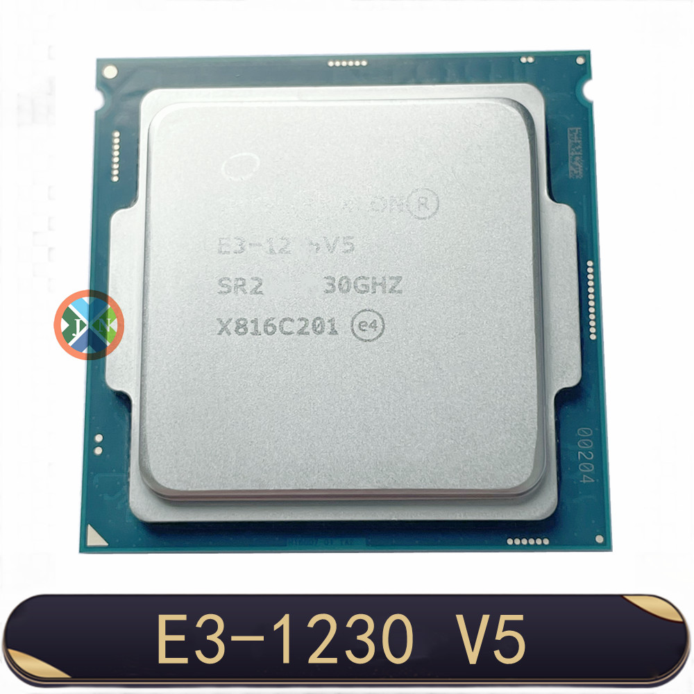 Xeon E3-1230V5 CPU 3.40GHz 8M 80W LGA1151 E3-1230 V5 Quad-core E3 1230 V5 processor E3 1230V5
