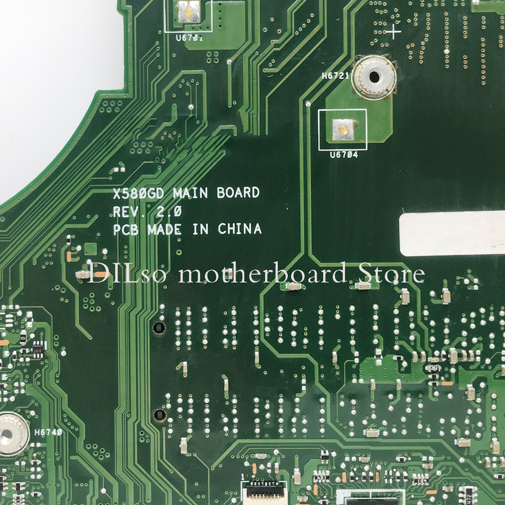 X580GD Mainboard For ASUS Zenbook pro 15 X580 X580G X580GD N580G N580G N580GD Laptop Motherboard