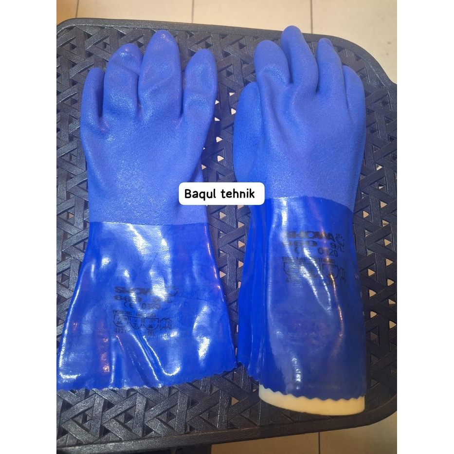 Ready- Showa 660/ Sarung Tangan Kimia/ Chemical Glove