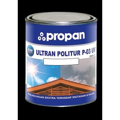 Ultran P 03 Vernis Kayu Clear Atau Doff Kemasan 1 Liter #Gratisongkir