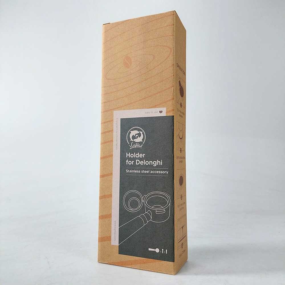 TERBARU ICAFILAS BOTTOMLESS NAKED PORTAFILTER DELONGHI STAINLESS STEEL 53MM - NP52 TERMURAH