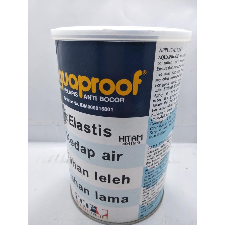 Aquaproof Coklat, Trans, Hitam Cat Pelapis Anti Bocor #Gratisongkir