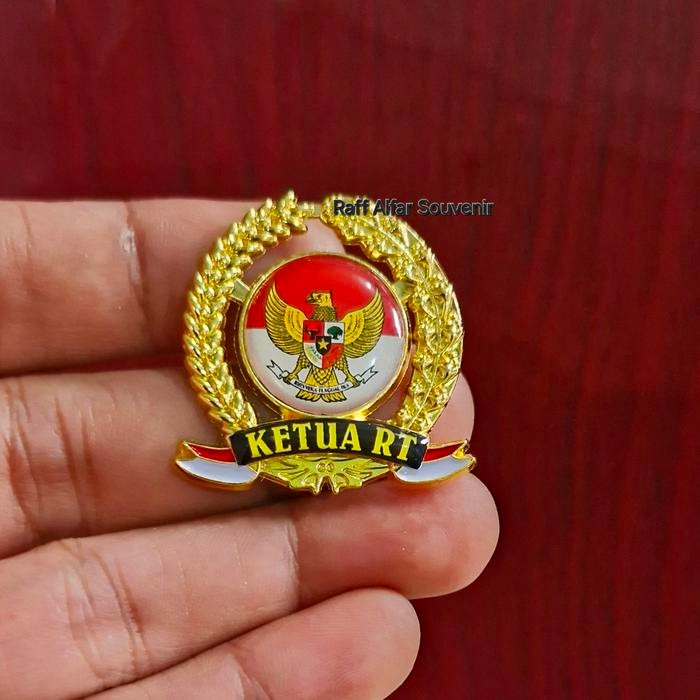 PIN KETUA RT - PIN KETUA RW - LENCANA RT - LENCANA RW