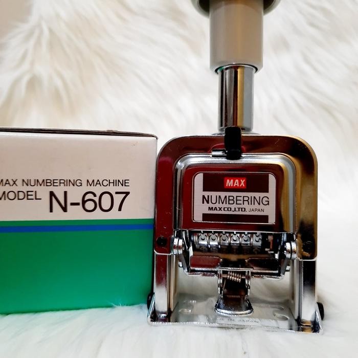 

MAX NUMBERING MACHINE N-807 / 8 DIGIT