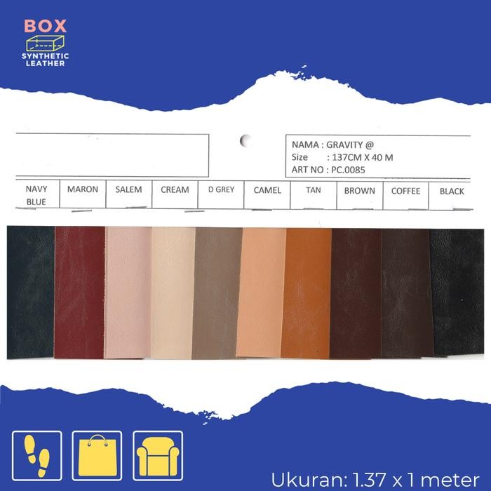 

KULIT SINTETIS / OSCAR METERAN (1.37M X 1M) - GRAVITY KODE 873