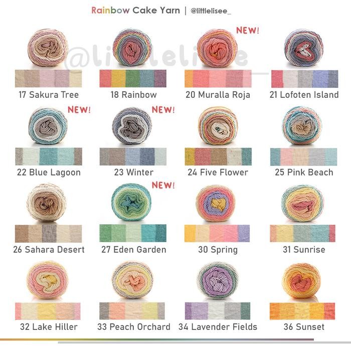 

BENANG RAJUT KATUN RAINBOW CAKE YARN KODE 1308