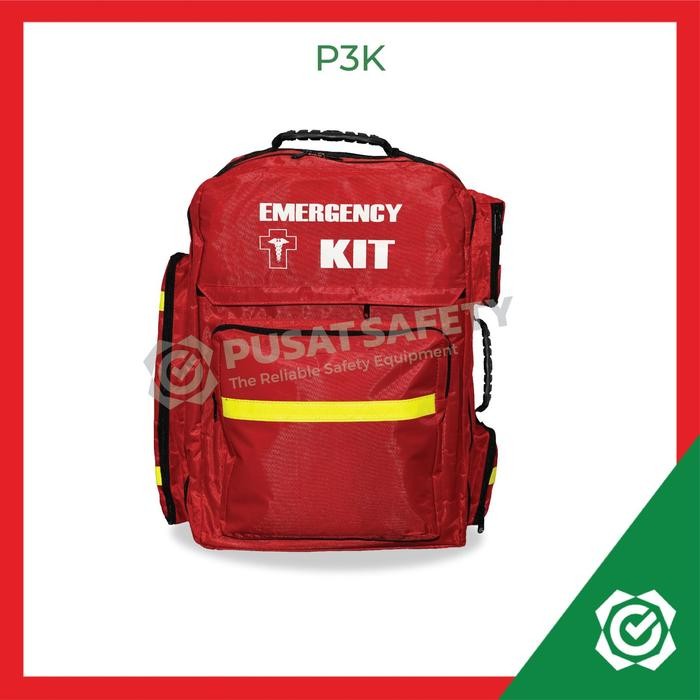 TERLARIS Tas Ransel P3K Emergency Kit Obat Anti Air