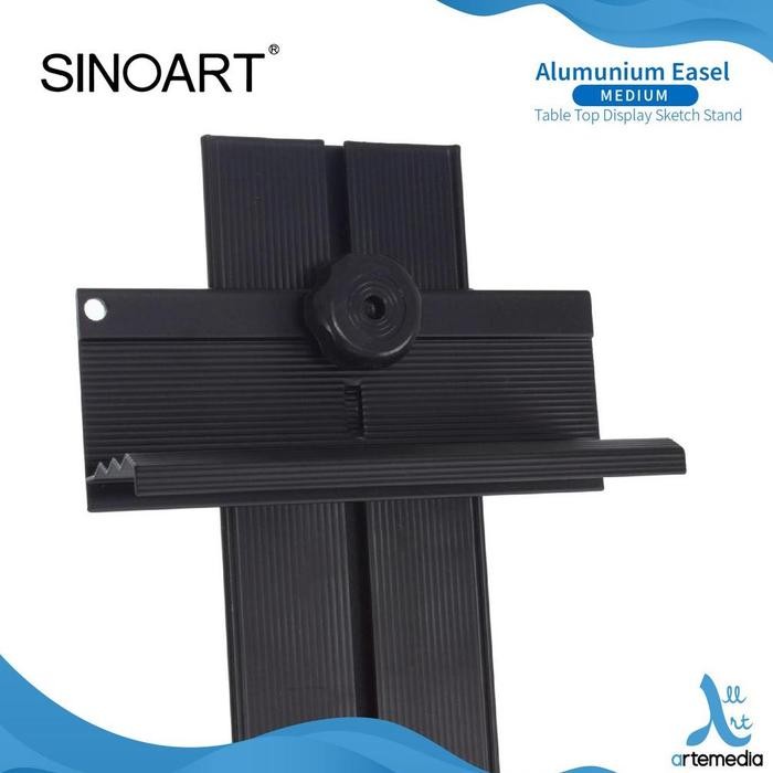 

HOT SALE! Sinoart Medium Aluminium Table Top Display Sketch Stand Easel Lukis Terlaris