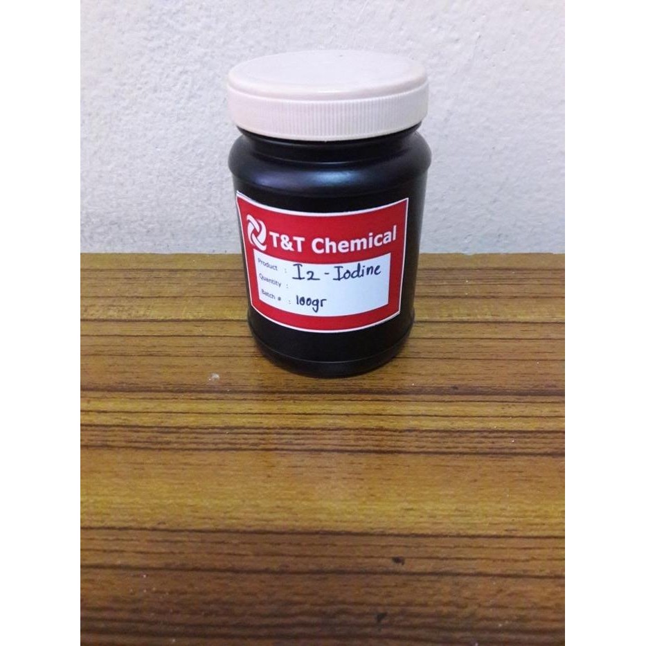 Iodide Iodine Iodida I2 100% 100Gr