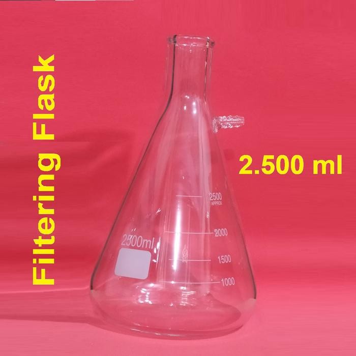 Filtering Flask 2500 Ml Suction Flask Glass