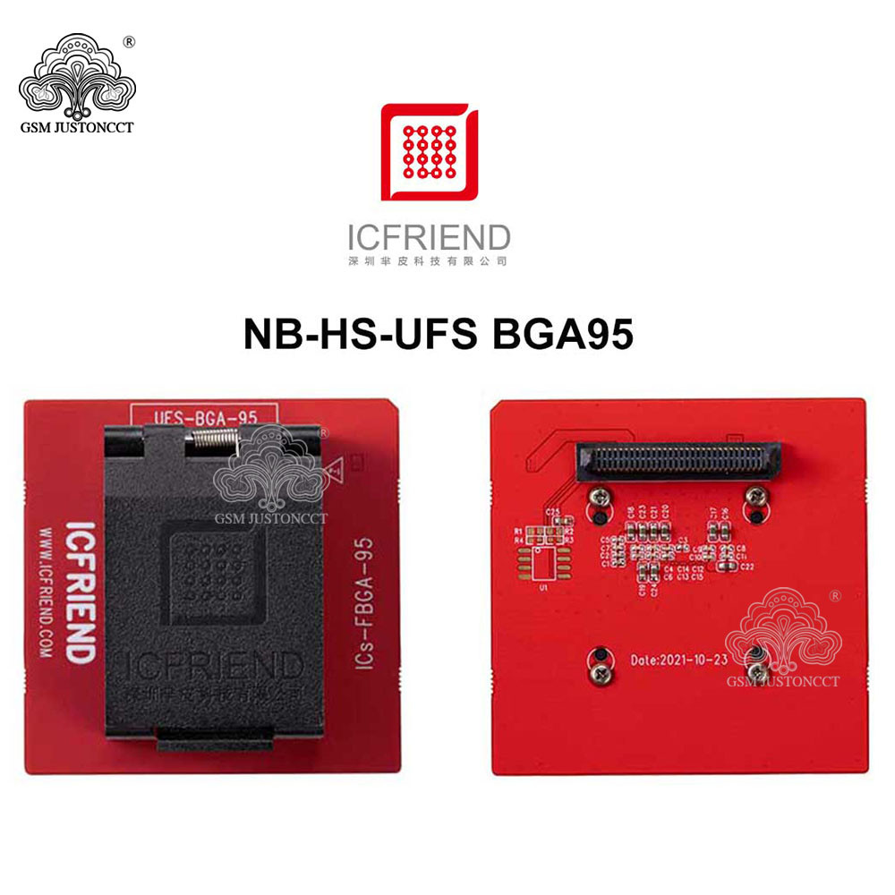 PROMO   2022 Upgrade ICFriend UFS Adapters BGA 95 socket support UFS BGA95 work with EASY JTAG PLUS 