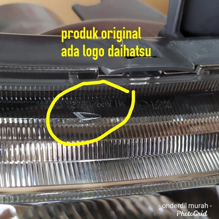 Lampu headlamp grandmax original daihatsu