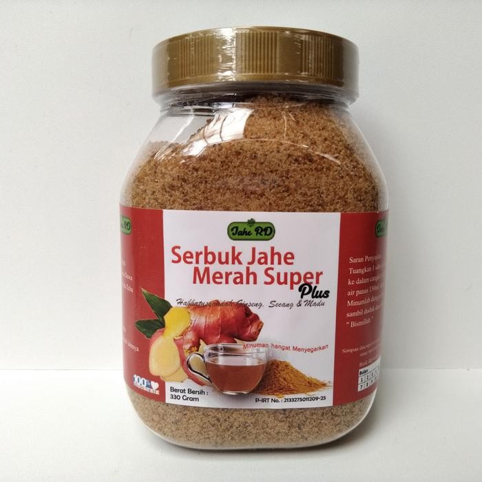 

New Serbuk Jahe Merah Super RD 330 Gram