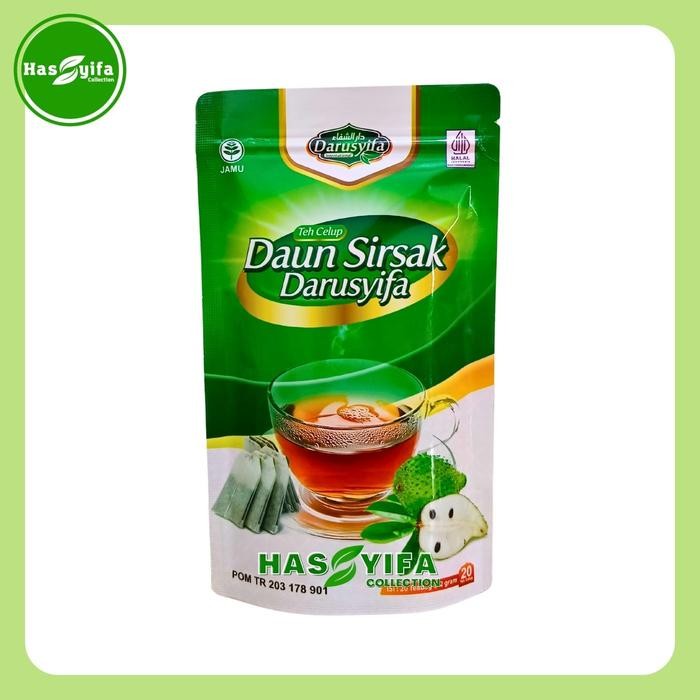 

New Darusyifa Teh Daun Sirsak Kemasan Celup Isi 20