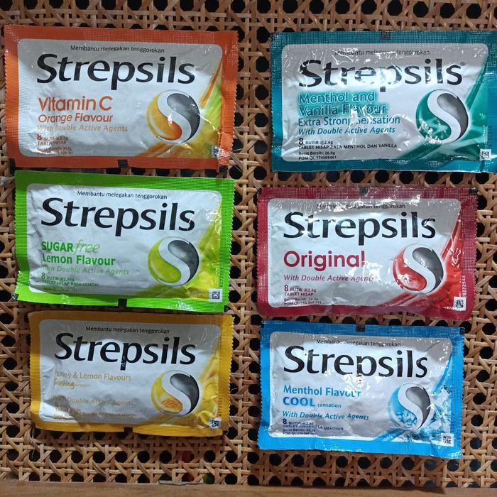 

New Strepsil 8 Butir @2,6g/permen pelega Tenggorokan