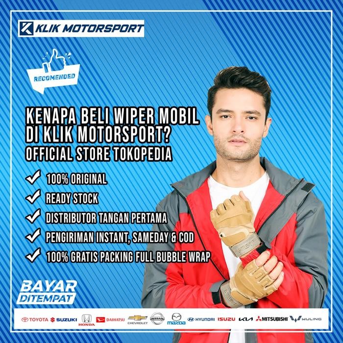 Wiper Toyota Kijang Super / Wiper Mobil Frameless - 1 Set Depan