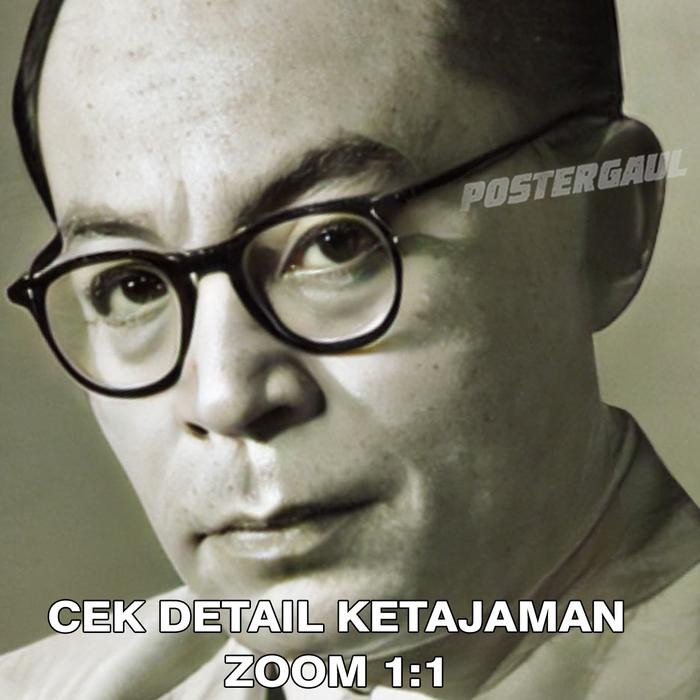 Poster XJumbo PROKLAMATOR KEMERDEKAAN NKRI : SOEKARNO - HATTA #XJFJP370 - ukuran 51 x 75 cm