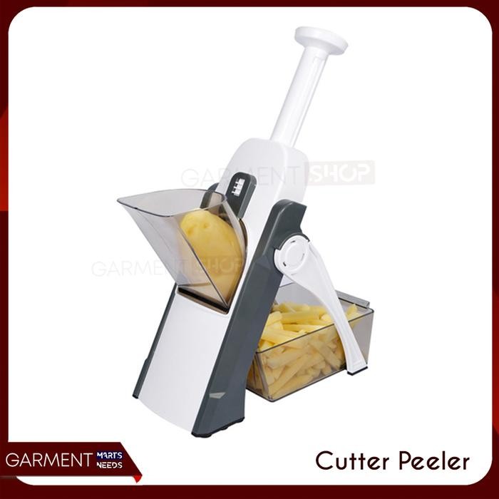 Alat Parutan Serbaguna Otomatis Peniris Pemotong Kentang Wortel Sayur