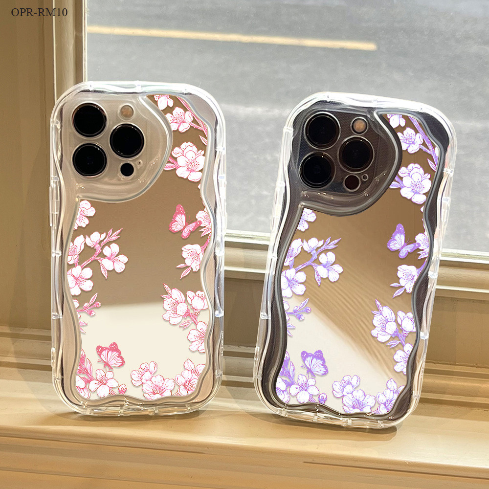 Casing Hp Untuk Realme 14 14T 12 10 8 7 7i 6 6i 5 5i 5S 2 C17 Pro Plus 5G Case Mode Cermin Kesing 54