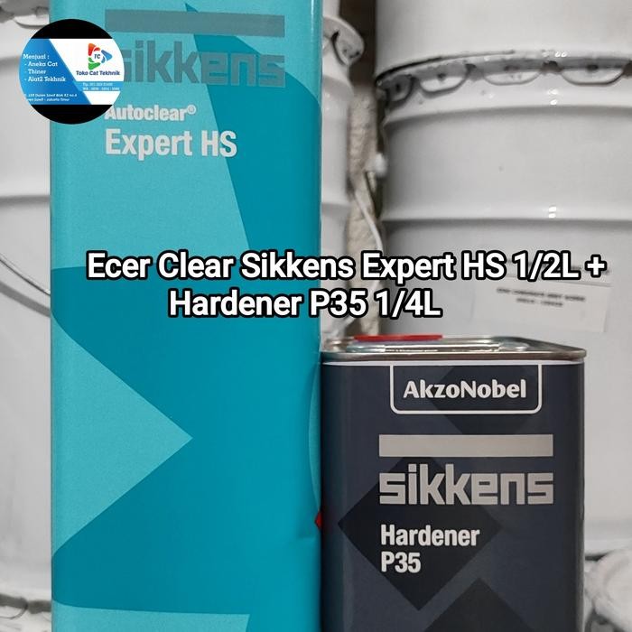 Pernis sikkens /Clear sikkens HS 500ml Ecer - Clear sikkens 0.5 liter